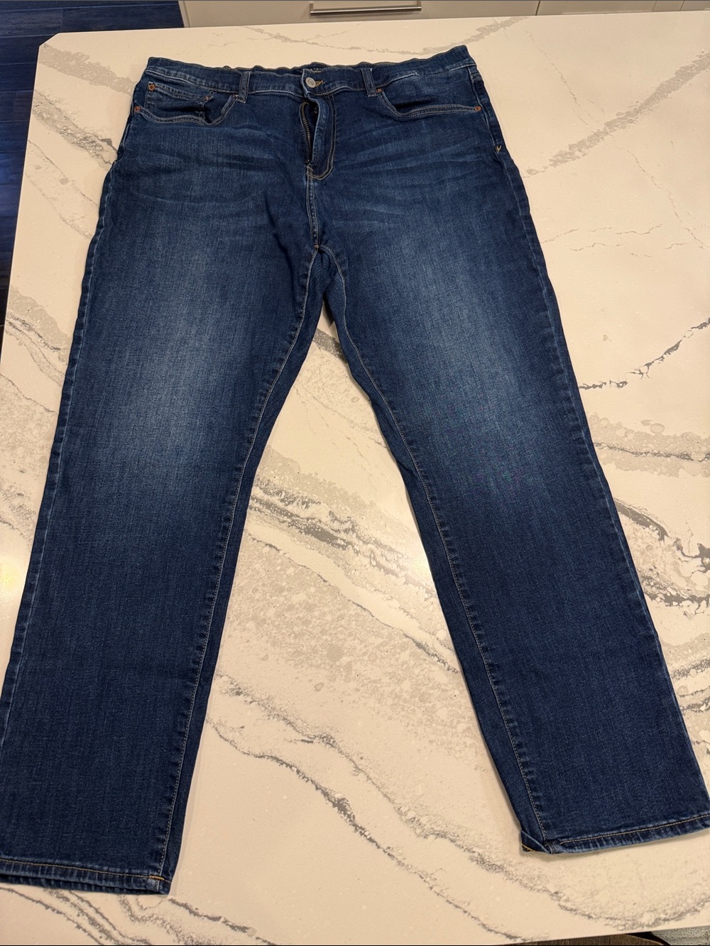 Lucky Brand Men's Straight-Leg Jeans in Dark Blue Wash